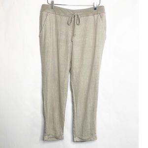 Lucky Brand 🍀 Linen Drawstring Pants (M)